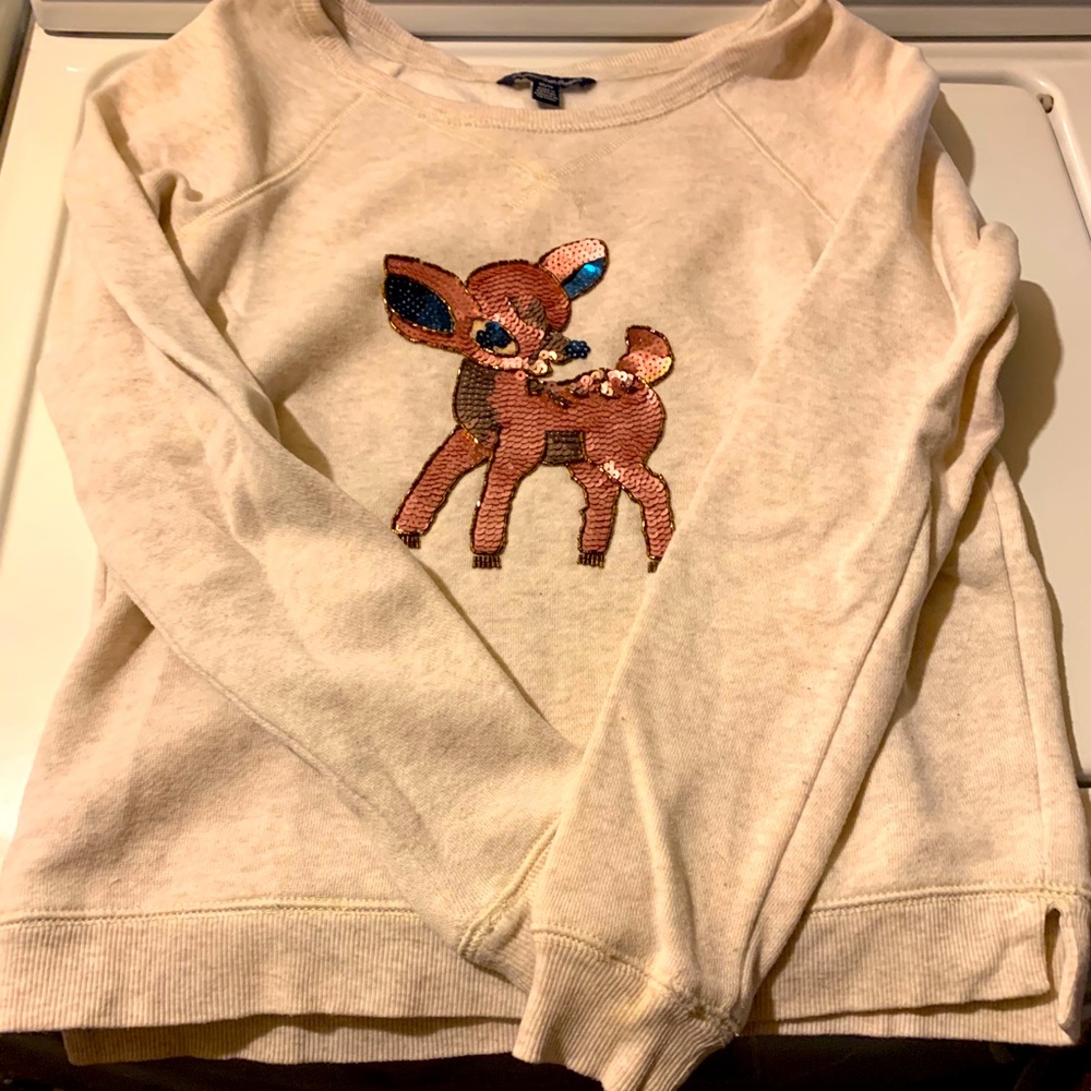 Fawn sequin Sweatshirt